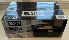 03-4000-w Weston 18 Quart Roaster Oven With Lid Unused Sealed