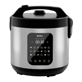 Whall 680358133744 Digital Rice Cooker 5 Qt 9 Cooking Programs 20-cup Capacity Stainless
