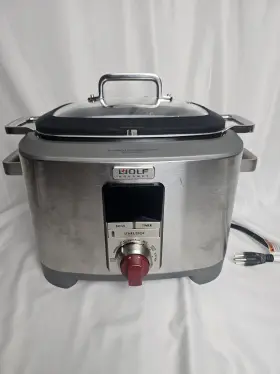 Wgsc100s Wolf Gourmet Programmable Multi Function Cooker With Temperature Probe