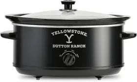 Ys-701sc Y Yellowstone 7-quart Slow Cooker By Select Brands - Food Warmer 7 Quart Black