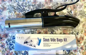 Gv006 Yedi Sous Vide Professional Cooker Deluxe Kit Extra Bags And Clip Box Black #2