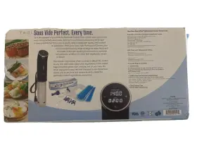Gv020 Yedi Sous Vide Professional Cooker Deluxe Kit - With Bags And Clips #2