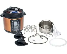 Gv014 Yedi Houseware 6 Quart Instant Pot 9-in-1 Programmable Electric Pressure Cooker - Copper New Gv014 Yedi Houseware 6 Quart Instant Pot 9-in-1 Programmable Electric Pressure Cooker - Copper New