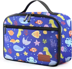 Klb-002 Yonsen Lunch Box For Women Men And Adult Insulated Bag Cooler Reusable Blue