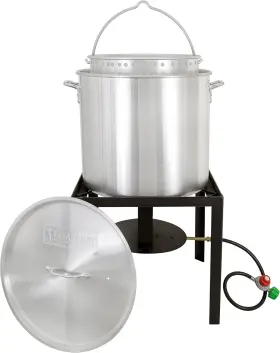 Zjbsr-80 Zatarains Crawfish Cooker Seafood Boiler Kit 80 Quart
