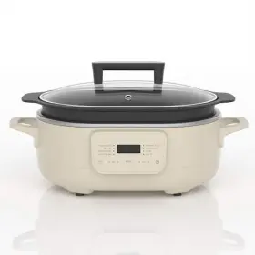 Zing 037166215382 6 Quart Oatmeal Programmable Slow Cooker With Mutli-function Setting