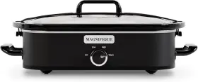 Zing 445024243232 Magnifique 4-quart Slow Cooker With Casserole Manual Warm Setting