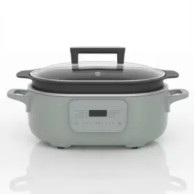 Zing 726084127210 6 Quart Olive Green Color Programmable Slow Cooker With 8 Settings For Salad Jam