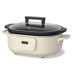 Zing 782075999754 6 Quart Programmable Slow Cooker Removable Healthy Nonstick Crock Pot - Small