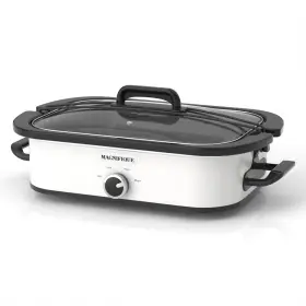 Zing 782075999839 Magnifique 4-quart Slow Cooker With Casserole Manual Warm Setting - Perfect K