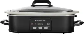 Scp41p-bkwh-wb Zing Magnifique Small 4 Quart Casserole Programmable Slow Cooker Quarts Bkwh