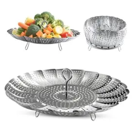 Zocy 191892864341 Steamer Basket Stainless Steel Instant Pot Accessories For Food And Round