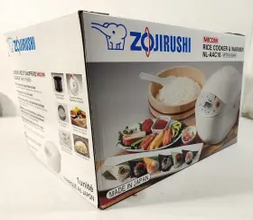 Nl-aac18ca Zojirushi Nl-aac18 Micom Rice Cooker Uncooked And Warmer 10 Cups/1.8liters New #3