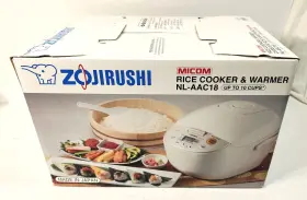 Nl-aac18ca Zojirushi Nl-aac18 Micom Rice Cooker Uncooked And Warmer 10 Cups/1.8liters New