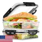 Tafura Premium Sandwich Containers & Box - 2 Pack Bpa Free Lunch. Fixed Price $25.34.