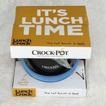 Crock-pot Lunch Food Warmer Portable Slow Cooker Black Blue SCCPLC200-BK. Fixed Price $22.39.
