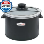 Roadpro RPSL-350 1.5-QT 12V Portable Slow Cooker Car Truck Rv White. Fixed Price $52.12.