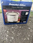 Proctor Silex Crock Watcher Qt Slow Cooker/glass Lid 33650 Vtg. Fixed Price $70.00.