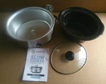 Granite Stainless Steel Slow Cooker 4-QUART Capacity. Fixed Price $29.99.