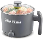 Elite Gourmet Noodle Express Hot Pot, Prepare Ramen, Rice, 1.3 Quarts, Grey. Fixed Price $32.19.