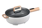 The Pioneer Woman 3.5L Electric Skillet, Linen Speckle. Fixed Price $75.00.