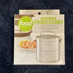 Food Network Pressure Cooker Stacked Steamer New Stainless Steel. Fixed Price $24.87.