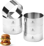 Mold, Sous Vide Accessories Hamburger Bun Rings, 6 Pcs 4 Inch Baking. Fixed Price $34.99.