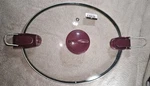 Crock Pot SCCPVL610 SCCPVL600 SC53 12.5" X 9.5" Oval Glass Lid Top W/ Lock Clips. Fixed Price $30.00.