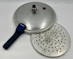 Vintage Mirro Pressure Cooker Lid/shaker/steam Rack 8-QUART Model No. 92080. Fixed Price $19.99.
