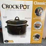Crock-pot SCV700-B2-WM1 Qt Slow Cooker Black Removable Stoneware. Fixed Price $42.99.