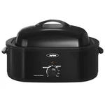 Royalcraft Roaster Oven With Removable Pan - 18QT Black New. Fixed Price $99.00.