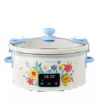The Pioneer Woman 6 Qt Digital Slow Cooker With Locking Lid Brilliant Blooms Nib. Fixed Price $59.99.