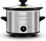 Elite Gourmet MST-250XS Electric Slow Cooker Quarts, Stainless Steel. Fixed Price $24.97.