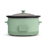 Slow Cooker 6.0 Qt Programmable Ceramic Nonstick Seaglass Bella 35232 Adjustable. Fixed Price $74.99.