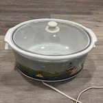 Quart Slow Cooker By Toastmaster TSC6CB Sailboat Bay & Lighthouse. Fixed Price $86.00.