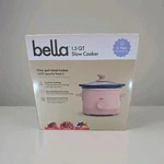 Bella 1.5QT Slow Cooker, Fits-anywhere Kitchenware In Blossom. Fixed Price $21.99.