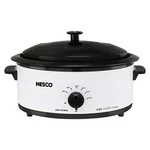 Nesco 4816-14 Porcelain Roaster Oven, Quart, White. Fixed Price $80.89.