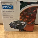 Counter Single Burner Model BL53321 1100 Watt Cooking Backup Outdoor. Fixed Price $20.91.