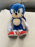 Sega Sonic The Hedgehog Kids Plush Backpack Blue Adjustable Strap Polyester Nwt. Fixed Price $47.00.