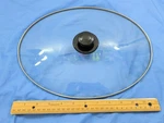 Hamilton Beach Crock Pot Slow Cooker Oval Glass Lid 13" 10" Model 33190. Fixed Price $24.99.