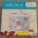 The Pioneer Woman Sweet Romance 1.5 Quart Electric Multicolor Slow Cooker. Fixed Price $30.00.