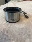 Crock-pot, Electric, Black, Missing Lid, Fenn Pantry Find Excellent Working Cond. Fixed Price $9.56.