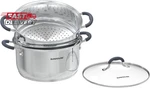 Sunhouse 3.1 Quart Steamer Pots With Lid 2-TIER Multipurpose Stainless Steel. Fixed Price $48.95.