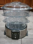 Breville Healthsmart Digital Food Steamer BFS600XL Stackable Trays Euc. Fixed Price $50.91.