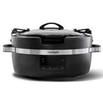 6 Quart Black Programmable Slow Cooker With Locking Lid And Insulated Sides. Fixed Price $173.63.