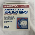 Presto Pressure Cooker Sealing Ring Gasket 09909. Fixed Price $12.99.