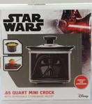 Disney Star Wars Darth Vader Mini Crock Pot/heated .65 Quart New. Fixed Price $24.99.
