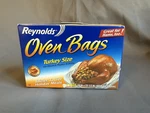 New 2003 Discontinued Reynolds Turkey Size Oven Bags Thanksgiving 19 X 23.5. Fixed Price $14.99.