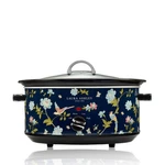 Slow Cooker 6.8 Quart Laura Ashley Elveden Navy VQSLWC6LLAEN. Fixed Price $124.99.