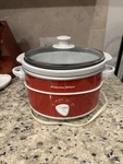 Hamilton Beach Proctor Silex Personal Slow Cooker Red Compact Crockpot Type SC20. Fixed Price $25.00.